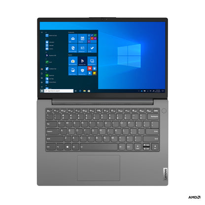 Laptop Lenovo V14 G2 ALC 14" AMD R5 5500U Disco duro 256 GB SSD Ram 8 GB Windows 11 Pro Color Gris