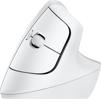 MOUSE ERGONOMICO LIFT VERTICAL WHITE