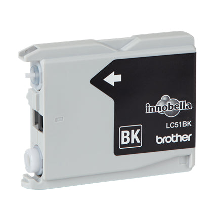 Tinta Brother LC51BK Rendimiento 500 Páginas MFC240C/DCP130C Color Negro