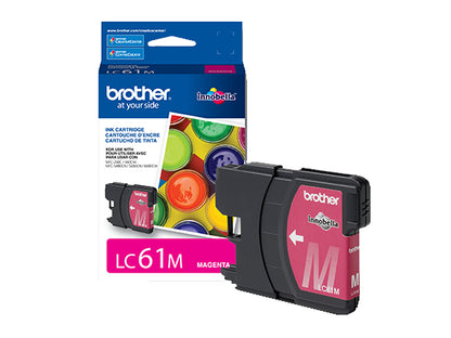 Tinta Brother LC61M Rendimiento 325 Páginas MFC6490 Color Magenta