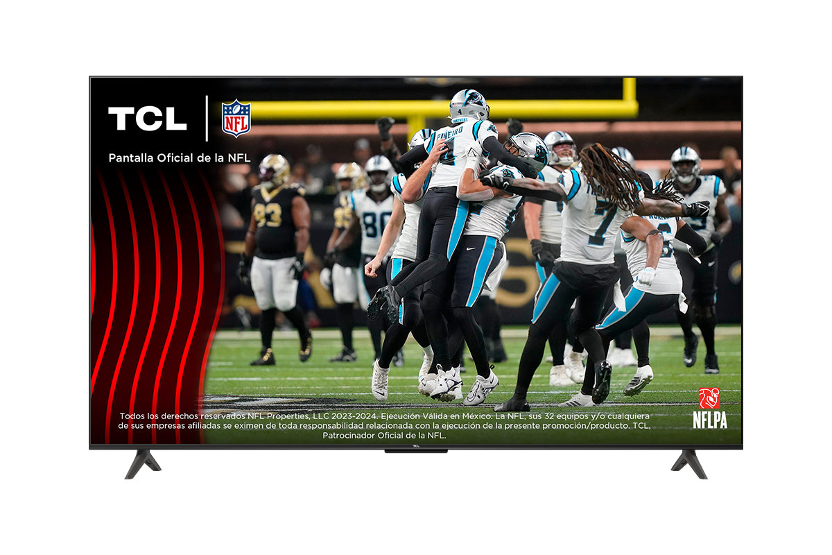 Televisor TCL 55" 4K UHD Google TV Control Remoto por Voz 3 HDMI Bluetooth 5.0 1 USB 2.0 Diseño Slim sin Bordes Wifi