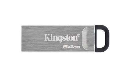 USB 3.2 MEMORIA KINGSTON 64GB DATATRAVELER KYSON METALICA