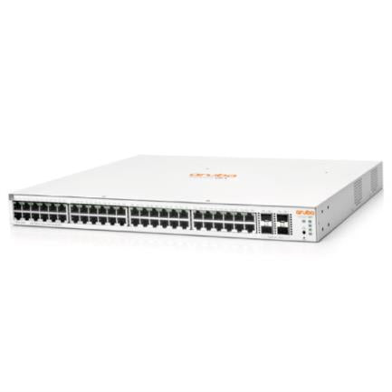 Switch HPE Aruba Instant On 1930 48G PoE Clase 4 4SFP/SFP+ 370W Color Blanco