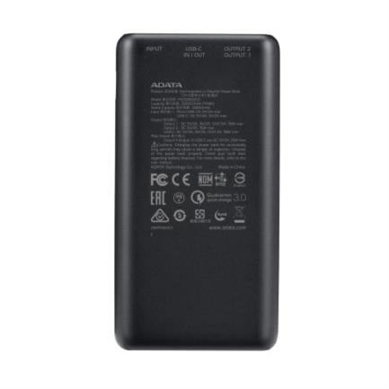 Power Bank Adata P20000QCD Digital 20000mAh Color Negro