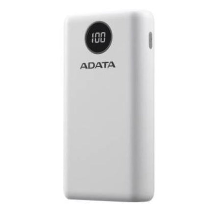 Power Bank Adata P20000QCD Digital 20000mAh Color Blanco