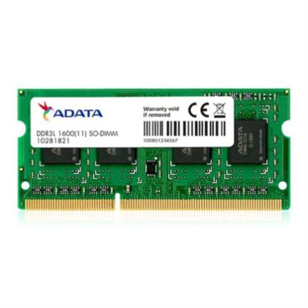 MEMORIA RAM ADATA 8G DDR3L 1600 MHZ SODIMM 1.35V