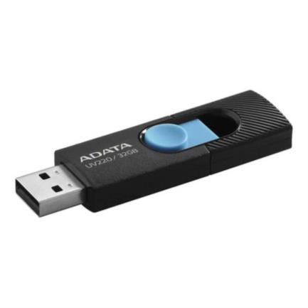 Memoria USB Adata UV220 32 GB 2.0 Color Negro-Azul