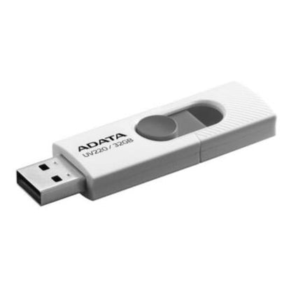 Memoria USB Adata UV220 32 GB 2.0 Color Blanco-Gris