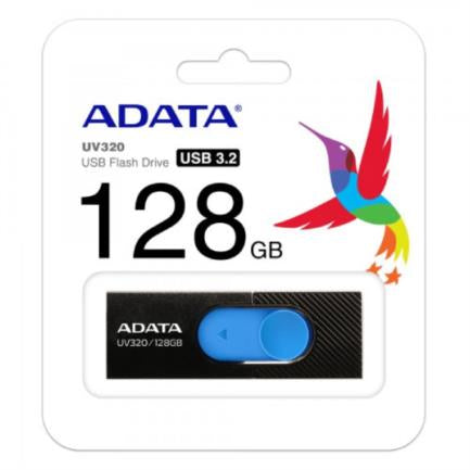 Memoria USB Adata UV320 128 GB 3.2 Color Negro-Azul