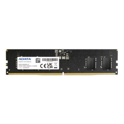 Memoria Ram Adata 8GB DDR5-4800Mhz U-DIMM Color Negro