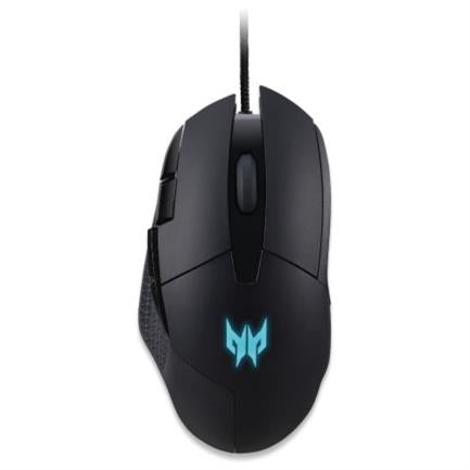 Mouse Acer Predator Cestus 315 PMW010 Óptico 8 Botones Hasta 6500dpi Sensor Pixart 3325 Color Negro