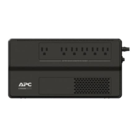 UPS APC BV 1000VA/600W AVR 120V Batería Plomo 6 Contactos Color Negro