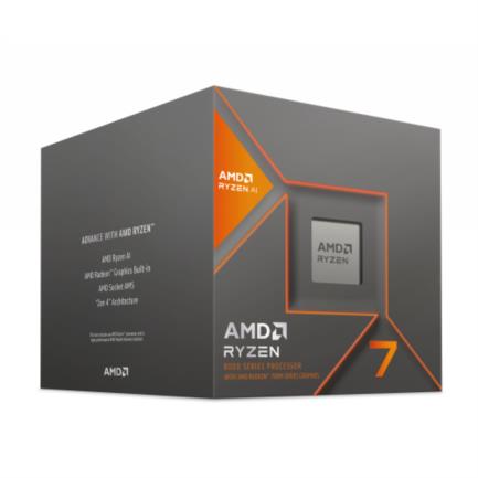 Procesador AMD Ryzen 7 8700G 4.2GHz 16MB 65W S AM5 Octa Core con Graficos con Disipador