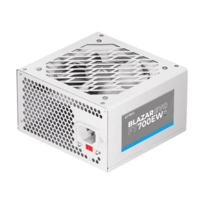 Fuente de Poder Acteck Blazar Evo FT700EW ATX 700W 1x20+4 pin + 1xEps 4+ pin 4 + 2xPcie 6+2 pin + 3xSata + 2xMolex 4 pin  Blanco