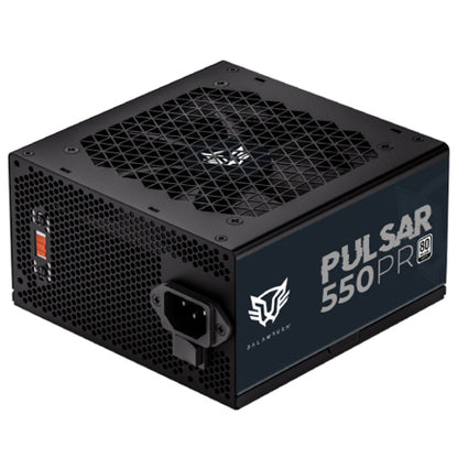 Fuente de Poder Acteck Pulsar 550PR ATX 550W / 80 Plus White/ No Modular / Negro