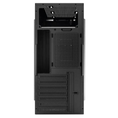 Gabinete Acteck Media Torre Kiruna II GM420 Max MB ATX Fuente ATX 500W Full Metálico + Frente Sólido 2xUSB 2.0 Negro