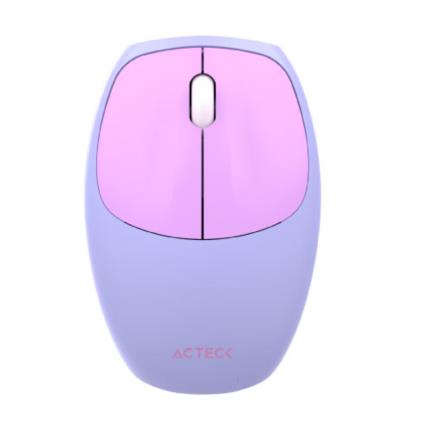 Kit Teclado y Mouse Acteck Creator Chic Colors MK475 Inalámbrico 2xBaterías AAA Incluidas Color Morado