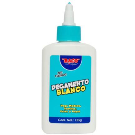 Pegamento Blanco Baco Frasco 125 grs