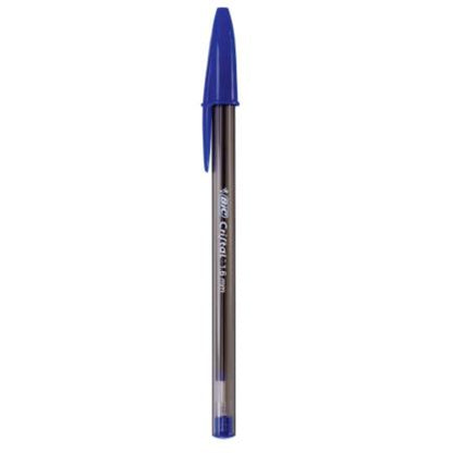 Bolígrafo BIC Cristal Intenso Punto Extra Grueso 1.6mm Color Azul C/12 Pzas