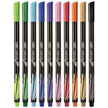 Rotulador BIC Intensity Extra Fino Colores Surtidos C/10 Pzas