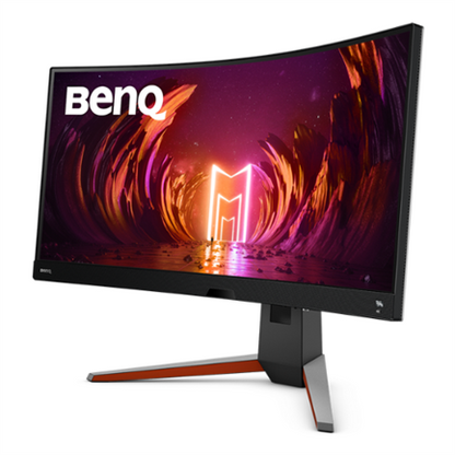 Monitor BenQ EX3410R Gamer Curvo 34" 4K HDRi Panel VA 144Hz HDMIx2/DP/USB/Bocinas 2.1