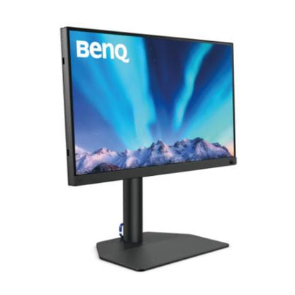 Monitor BenQ 27" 4K UHD P/Fotografia Gira 90° Panel IPS DP/HDMI/USB 3.1/USB-B/USB-C/Ranura de tarjetas