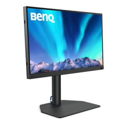 Monitor BenQ 27" 2K UHD P/Fotografia Gira 90° Panel IPS DP/HDMI/USB 3.1/USB-B/USB-C/Ranura de tarjetas