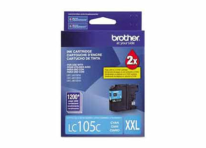 Tinta Brother LC105C Rendimiento 1200 Páginas Color Cian