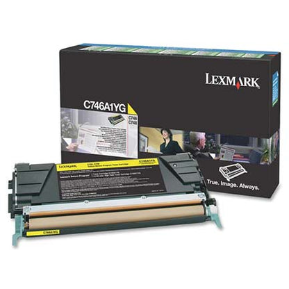 TONER LEXMARK PROGRAMA RETORNO AMARILLO C746