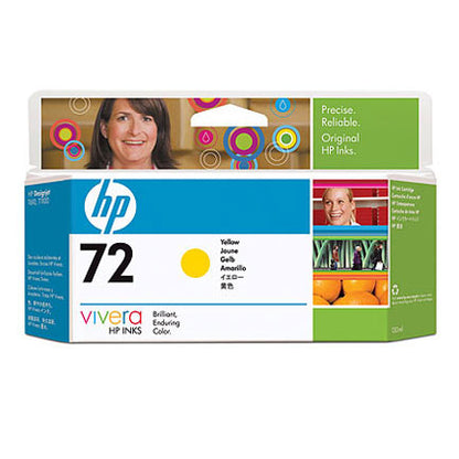 HP 72 AMARILLO 130ML TINTA AMPLIO FORMATO C9373A