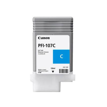 CARTUCHO INKJET PFI-107 C CYAN 130ML PARA PLOTTER IPF