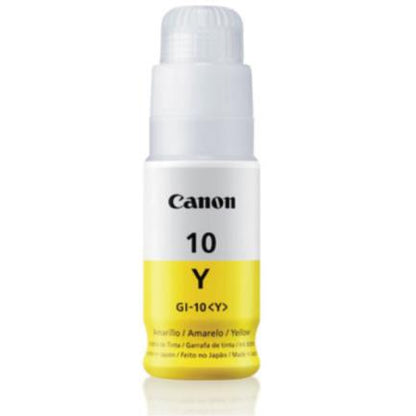 Tinta Canon GI-10 Amarilla Pixma Tinta Continua