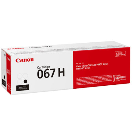 Cartucho de Toner Canon 067 H BK