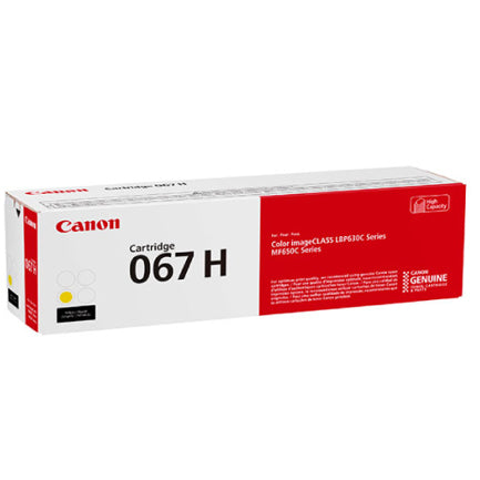 Cartucho de Toner Canon 067 H Y