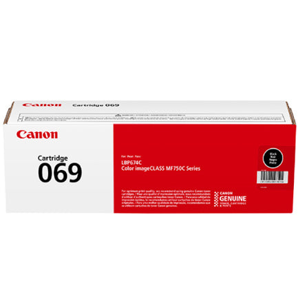 Cartucho de Toner Canon 069 BK