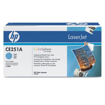 TONER HP CP3525 CM3530 MFP CYAN