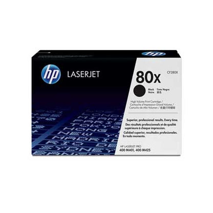 HP 80X BLACK LASERJET TONER CARTRIDGE