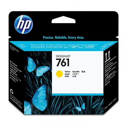 CABEZAL HP LF 761 AMARILLO T7100 400ML