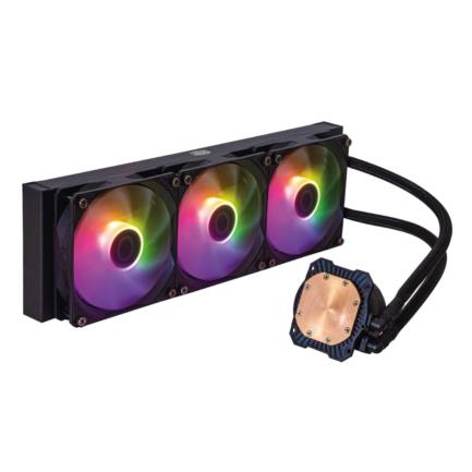 Enfriamiento Líquido para CPU Cooler Master MasterLiquid 360L Core ARGB 360mm Compatible S 1200 1700 AM4 AM5 Negro