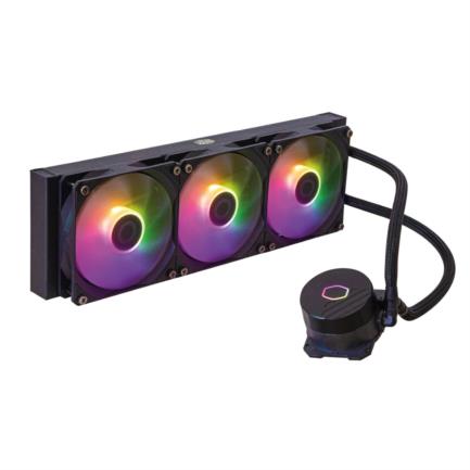 Enfriamiento Líquido para CPU Cooler Master MasterLiquid 360L Core ARGB 360mm Compatible S 1200 1700 AM4 AM5 Negro