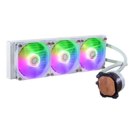 Enfriamiento Líquido para CPU Cooler Master MasterLiquid 360L Core ARGB 360mm Compatible S 1200 1700 AM4 AM5 Blanco