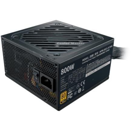 Fuente de Poder Cooler Master G800 Gold 800W ATX 12V 80 Plus Gold 24 pin Fan 120mm Negro