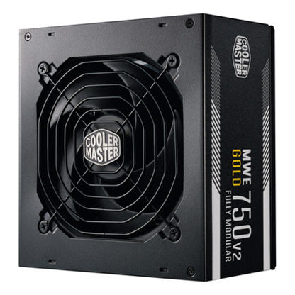 Fuente de Poder Cooler Master (MPE-7501-AFAAG-3U2) 750W MWE GOLD V2 FM ATX 80 Plus Gold