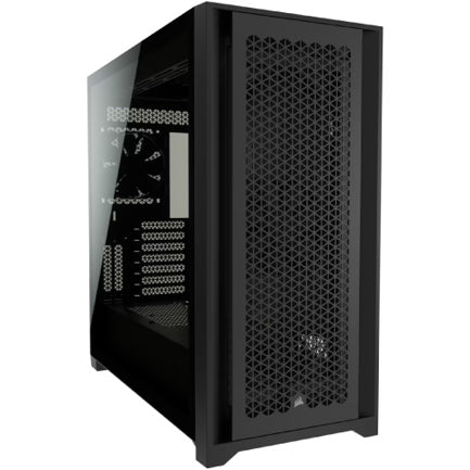 Gabinete Corsair (CC-9011210-WW) 5000D AirFlow Negro Cristal Templado Torre Mediana Sin Fuente