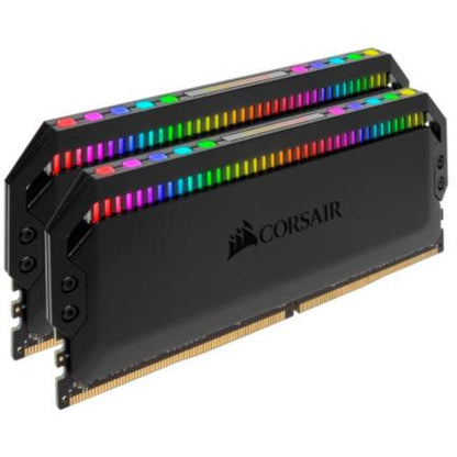 Memoria RAM Corsair Dominator Platinum 16GB (2x8GB) DDR4 3200MHz DIMM RGB XMP Non-ECC Negro CL16