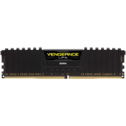 RAM CORSAIR VENGEANCE LPX 8G DIMM DDR4 3200 MHZ CL16 NEGRO