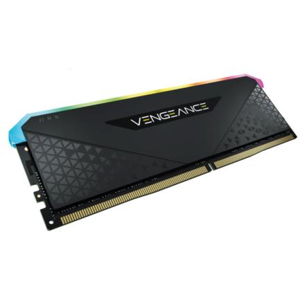 Memoria RAM Corsair Vengeance 16GB DDR4 3200MHz DIMM RGB XMP Negro CL16