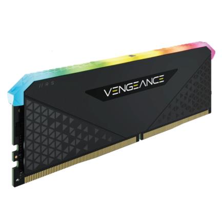 RAM CORSAIR VENGEANCE RGB RS 8G DIMM DDR4 3200 MHZ CL16 NEGRO