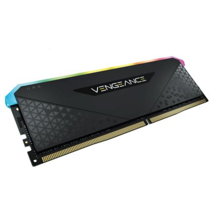 RAM CORSAIR VENGEANCE RGB RS 8G DIMM DDR4 3200 MHZ CL16 NEGRO