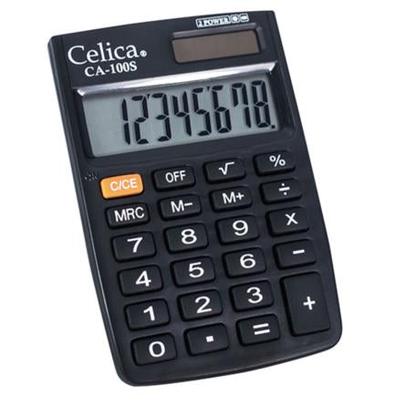 CALCULADORA CELICA BOLSILLO 8 DIGITOS C/CARTERA